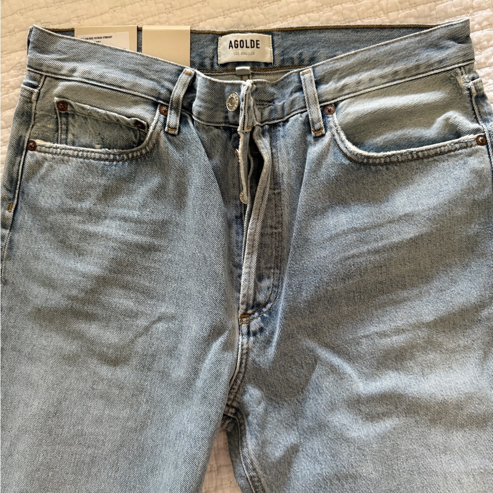 Agolde Lana Jean Mid Rise Vintage Straight